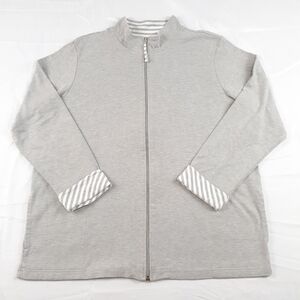 Blair Lightweight Heather Gray Jacket Size XL